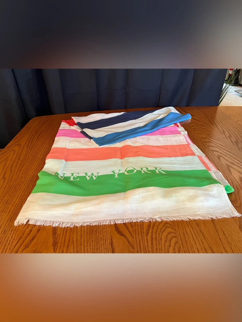 Kate Spade Multicolor ‘New York' Throw